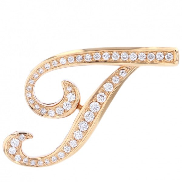 yukizaki alpha ユキザキ アルファ イニシャルペンダントトップ【T】Lサイズ【正規品】 y.alpha.12.22.t.l