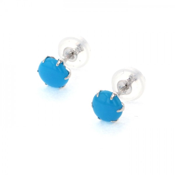 yukizakiselect ProperOther ユキザキセレクトジュエリー OTHER ホワイトゴールド トルコ石 ピアス 