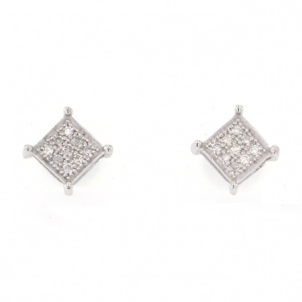 yukizakiselect ProperOther ユキザキセレクトジュエリー OTHER K18WG ダイヤモンド ピアス 