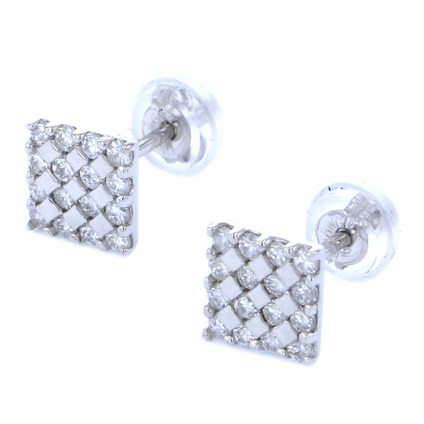 yukizakiselect 適當的其他 柚木﨑精選珠寶 其他 白金 金鑽 耳環 