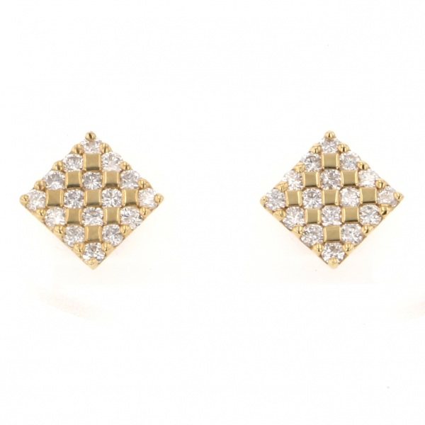 yukizakiselect ProperOther ユキザキセレクトジュエリー OTHER K18YG ダイヤモンド ピアス 