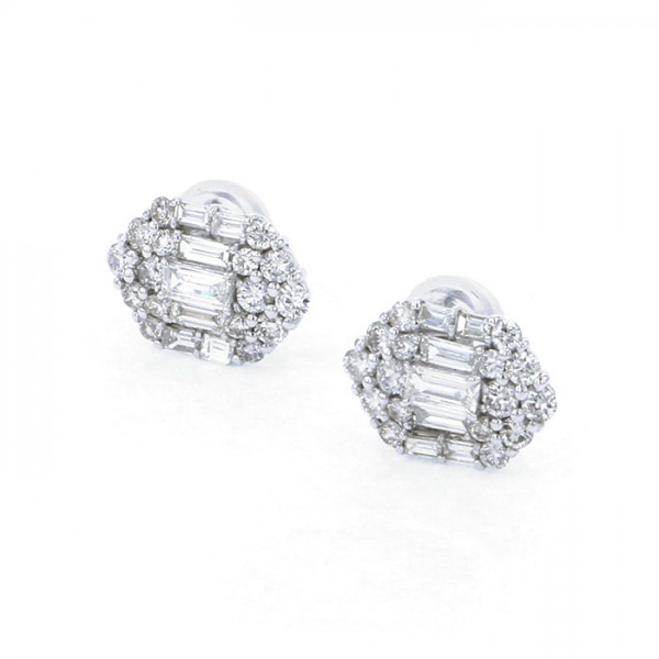 yukizakiselect ProperOther ユキザキセレクトジュエリー OTHER ホワイトゴールド ダイヤモンド ピアス 