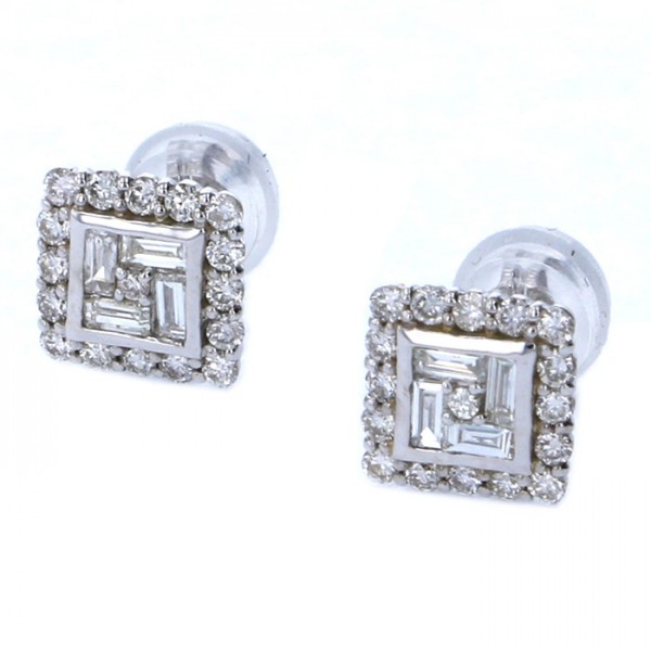 yukizakiselect 適當的其他 柚木﨑精選珠寶 其他 白金 金鑽 耳環 