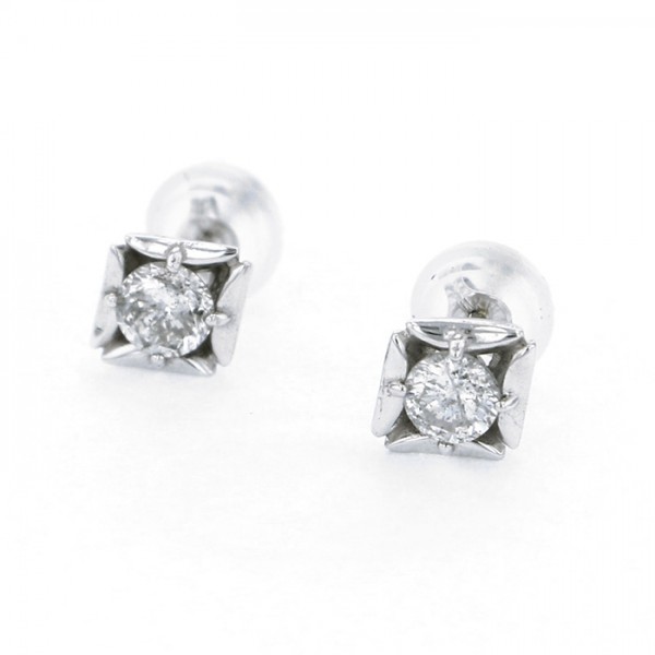 yukizakiselect ProperOther ユキザキセレクトジュエリー OTHER ホワイトゴールド ダイヤモンド ピアス 