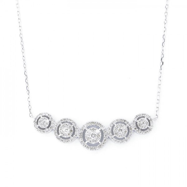 yukizakiselect ProperOther ユキザキセレクトジュエリー OTHER ホワイトゴールド ダイヤモンド ネックレス 