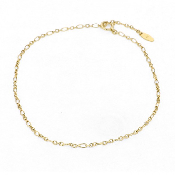 yukizakiselect ProperOther ユキザキセレクトジュエリー OTHER イエローゴールド 小豆0.4(S&L) / 約23cm 