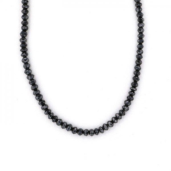 yukizakiselect ProperOther ユキザキセレクトジュエリー OTHER K18ホワイトゴールド ブラックダイヤ ネックレス 