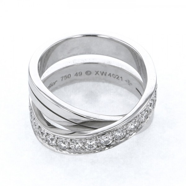 カルティエ エタンセル ドゥ リング K18WG ホワイトゴールド 中古