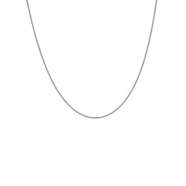 yukizakiselect 链条 柚木﨑精选珠宝 链条 约50厘米 PT850 小豆 0.75 