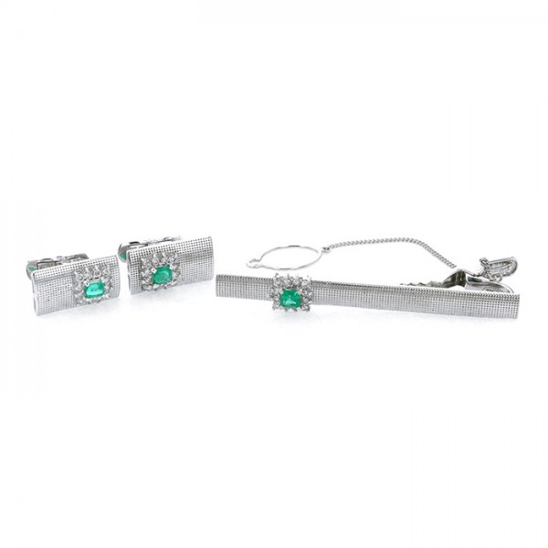 Yukizaki Select ProperOther Yukizaki Select Jewelry OTHER White Gold Emerald Titak & cuffs 