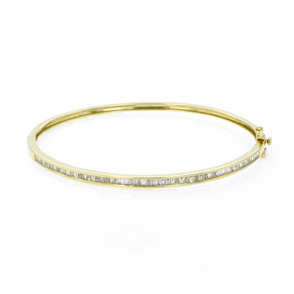 yukizakiselect ProperOther ユキザキセレクトジュエリー OTHER K18YG ダイヤモンド バングル b14888b