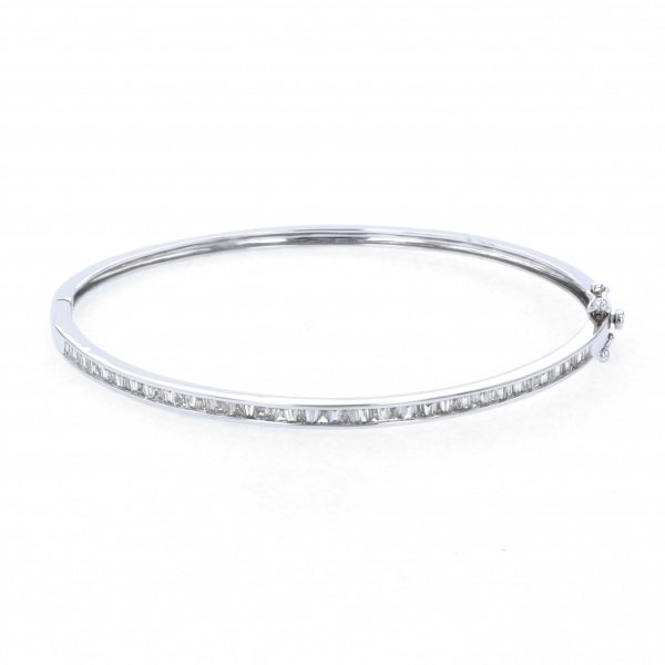 yukizakiselect ProperOther ユキザキセレクトジュエリー OTHER K18WG ダイヤモンド バングル b14888b