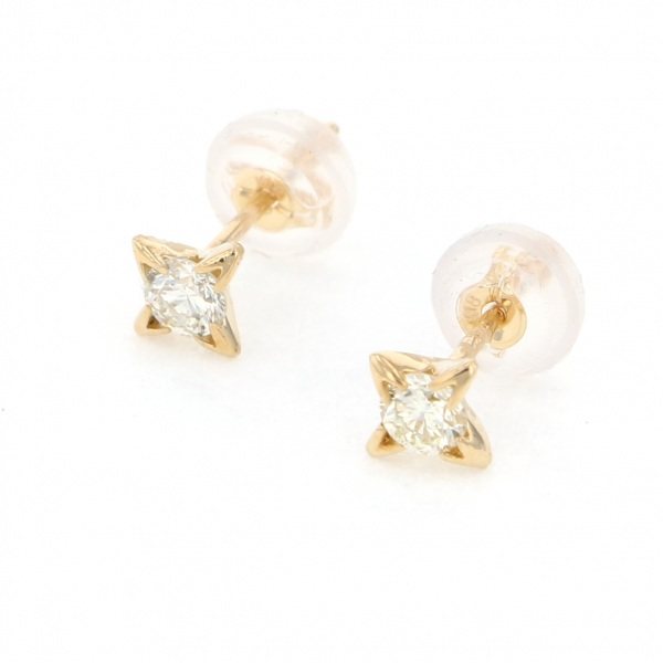 yukizakiselect ProperOther ユキザキセレクトジュエリー OTHER イエローゴールド ダイヤ ピアス 