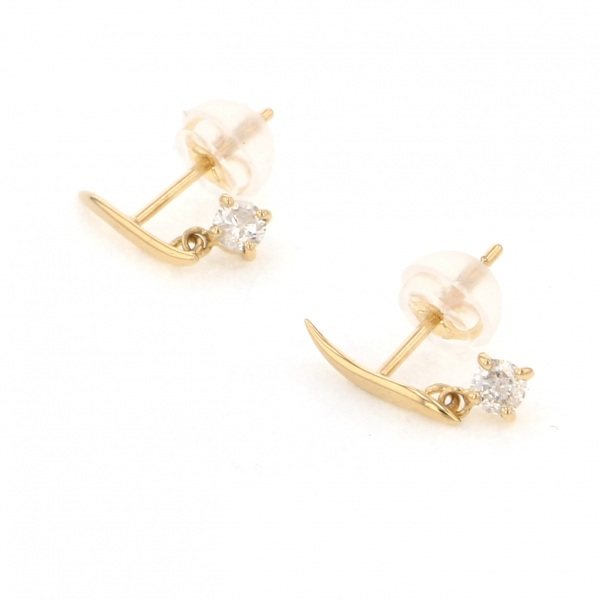 yukizakiselect ProperOther ユキザキセレクトジュエリー OTHER イエローゴールド ダイヤモンド ピアス 