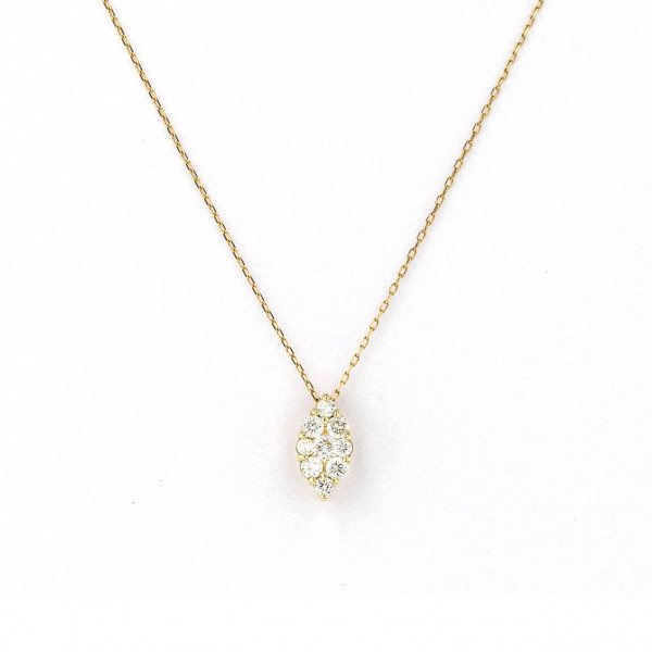 유키자키 ProperOther 유키자키 셀렉트 주얼리 OTHER K18YG 다이아몬드 목걸이 n12703b