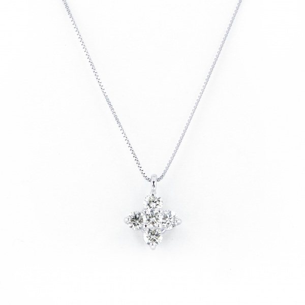 yukizakiselect 适当的其他 柚木﨑精选珠宝 其他 白金 金钻 项链 n13537b