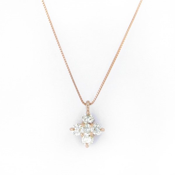 yukizakiselect ProperOther ユキザキセレクトジュエリー OTHER ピンクゴールド ダイヤモンド ネックレス n13537b