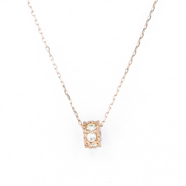 Yukizaki Select ProperOther Yukizaki Select Jewelry OTHER Pink gold diamond necklace n4226b