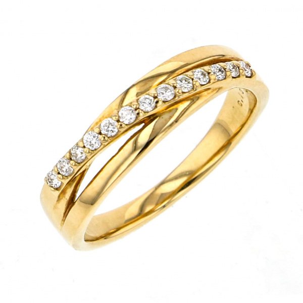 yukizakiselect ProperOther ユキザキセレクトジュエリー OTHER K18イエローゴールド ダイヤモンド リング r14363b