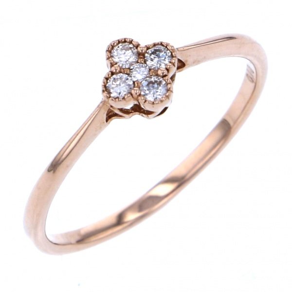 Yukizaki Select ProperOther Yukizaki Select Jewelry OTHER Pink gold diamond flower 