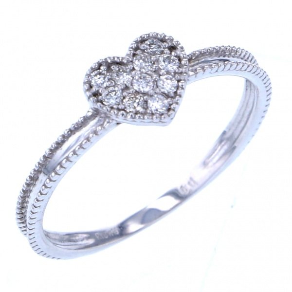 yukizakiselect ProperOther ユキザキセレクトジュエリー OTHER ホワイトゴールド ダイヤモンド ハート 