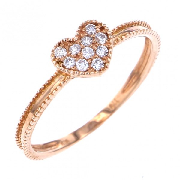 yukizakiselect ProperOther ユキザキセレクトジュエリー OTHER ピンクゴールド ダイヤモンド ハート 