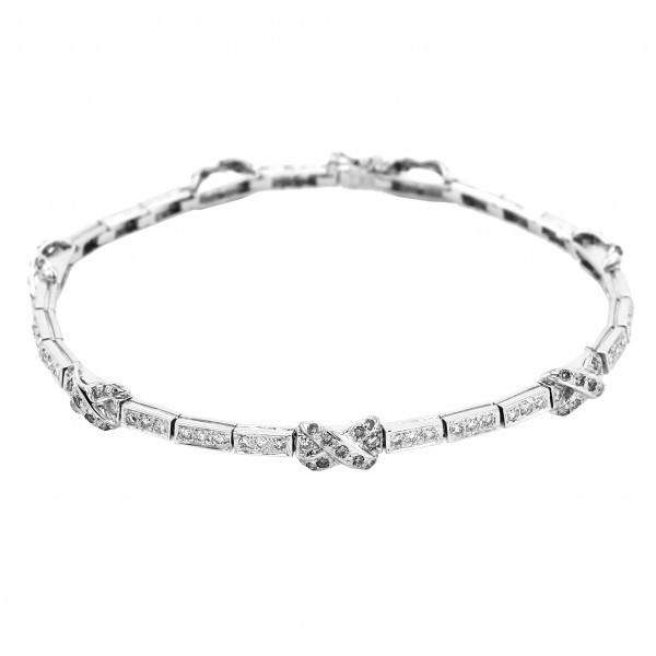 yukizakiselect ProperOther ユキザキセレクトジュエリー OTHER ホワイトゴールド ダイヤモンド ブレスレット 