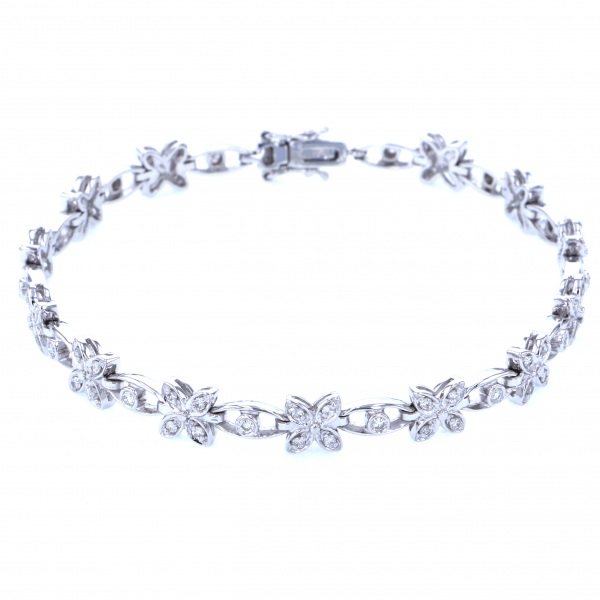 yukizakiselect ProperOther ユキザキセレクトジュエリー OTHER ホワイトゴールド ダイヤモンド 花 