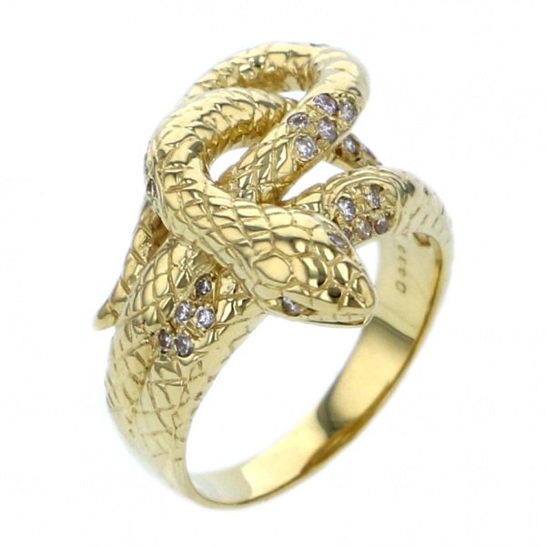 Yukizaki Select ProperOther Yukizaki Select Jewelry OTHER Yellow Gold diamond Snake 