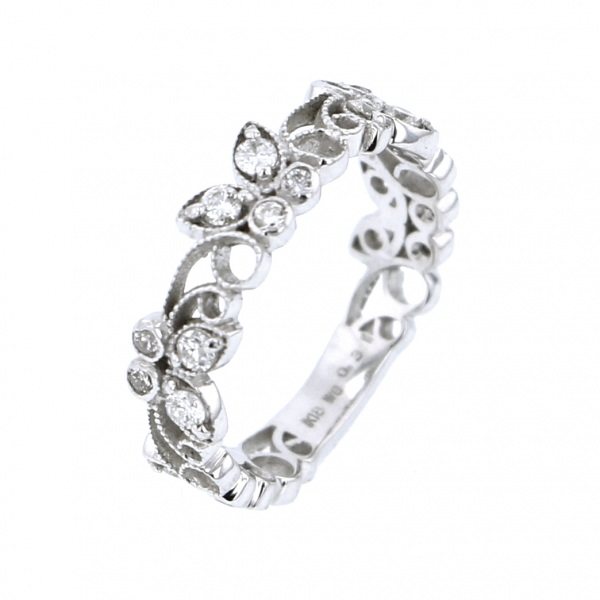 yukizakiselect ProperOther ユキザキセレクトジュエリー OTHER ホワイトゴールド ダイヤモンド ピンキーリング 