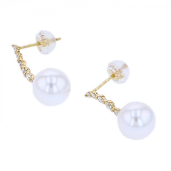 yukizakiselect pearl ユキザキセレクトジュエリー パール イエローゴールド アコヤパール 