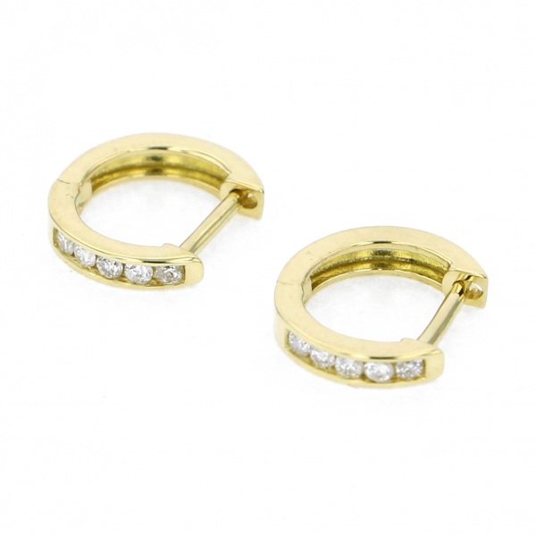 yukizakiselect ProperOther ユキザキセレクトジュエリー OTHER イエローゴールド ダイヤモンド ピアス pa-4677