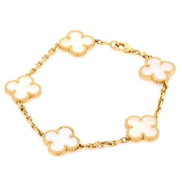 vancleefarpels bracelet ヴァンクリーフ&アーペル ブレスレット ヴィンテージ アルハンブラ 5モチーフ 