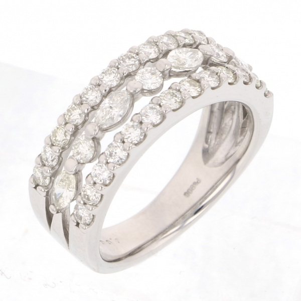 yukizakiselect 适当的其他 柚木﨑精选珠宝 其他 铂金 金钻 戒指 r14954a