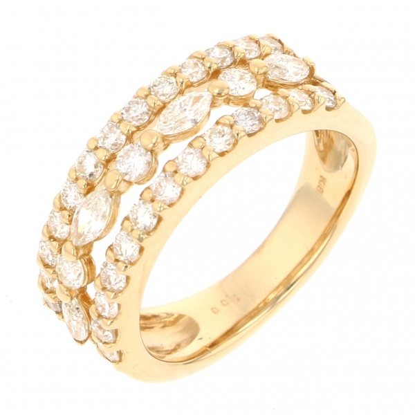 yukizakiselect ProperOther ユキザキセレクトジュエリー OTHER イエローゴールド ダイヤモンド リング r14954b