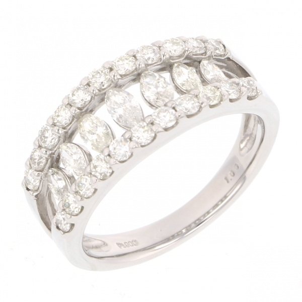 yukizakiselect ProperOther ユキザキセレクトジュエリー OTHER プラチナ ダイヤモンド リング r14953a