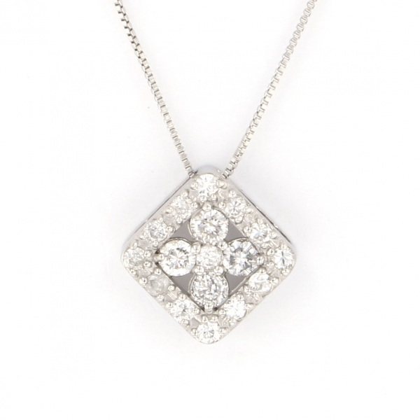 yukizakiselect ProperOther ユキザキセレクトジュエリー OTHER PT900 ダイヤモンド ネックレス n14899a