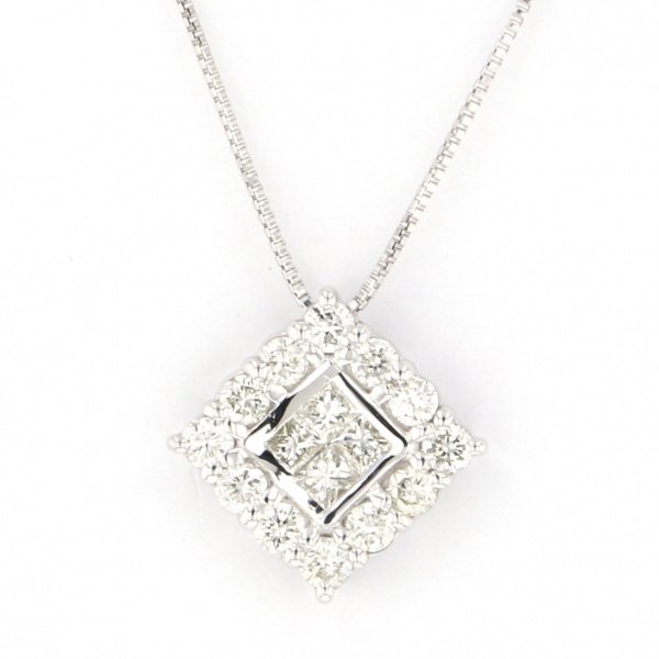 yukizakiselect ProperOther ユキザキセレクトジュエリー OTHER K18WG ダイヤモンド ネックレス n11614b