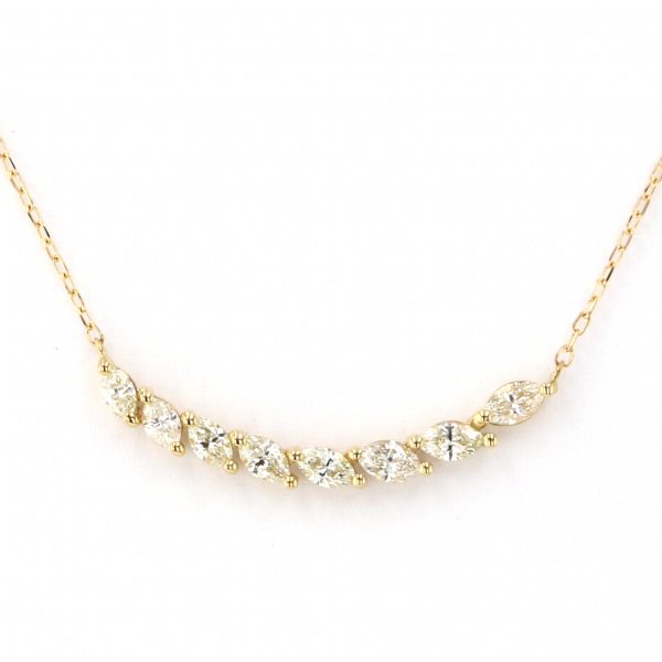 Yukizaki Select ProperOther Yukizaki Select Jewelry OTHER Yellow Gold diamond necklace n15012b