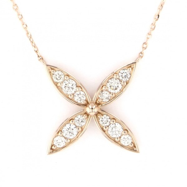 yukizakiselect ProperOther ユキザキセレクトジュエリー OTHER K18PG ダイヤモンド ネックレス n15039b