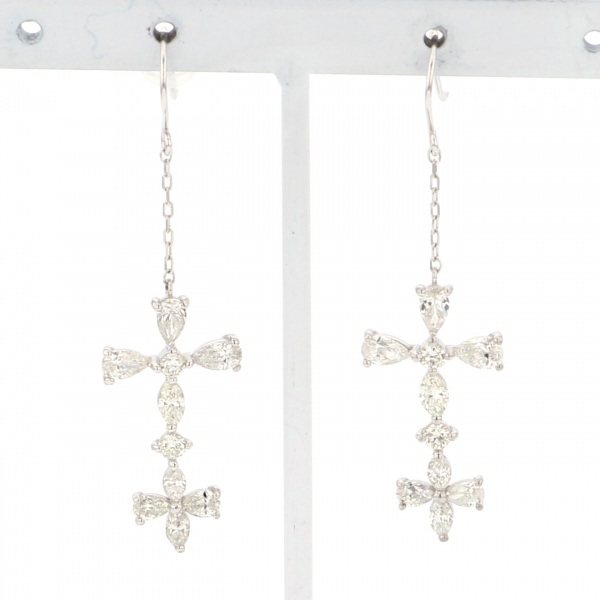 yukizakiselect ProperOther ユキザキセレクトジュエリー OTHER K18WG ダイヤモンド ピアス p14931b