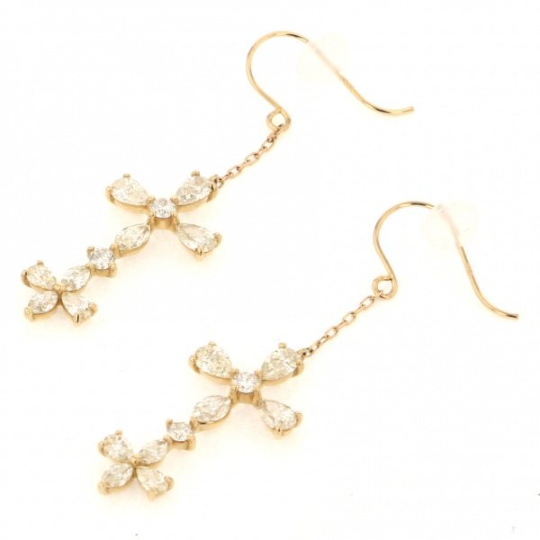 yukizakiselect ProperOther ユキザキセレクトジュエリー OTHER イエローゴールド ダイヤモンド ピアス p14931b