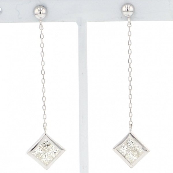 yukizakiselect ProperOther ユキザキセレクトジュエリー OTHER K18WG ダイヤモンド ピアス p14665b