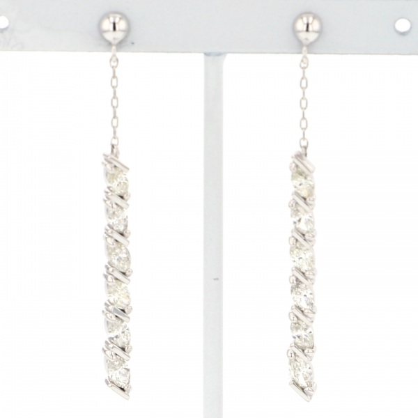 yukizakiselect ProperOther ユキザキセレクトジュエリー OTHER K18WG ダイヤモンド ピアス p15013b