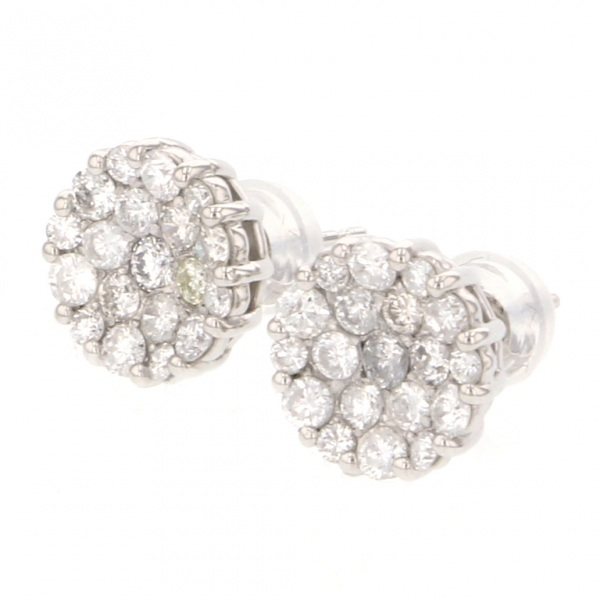 yukizakiselect 適當的其他 柚木﨑精選珠寶 其他 鉑金 金鑽 耳環 p14865a