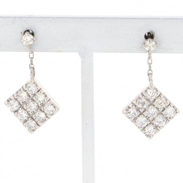 yukizakiselect 適當的其他 柚木﨑精選珠寶 其他 PT900 金鑽 耳環 p14773a