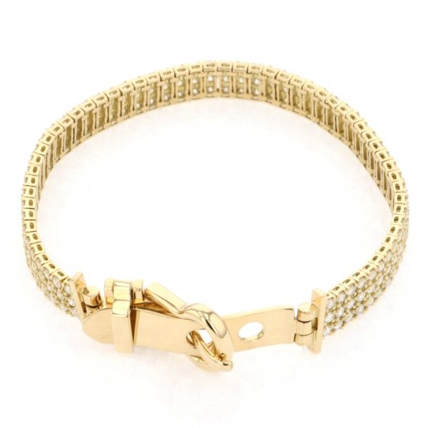 yukizakiselect ProperOther ユキザキセレクトジュエリー OTHER K18YG ダイヤモンド ブレスレット sl-1656-4