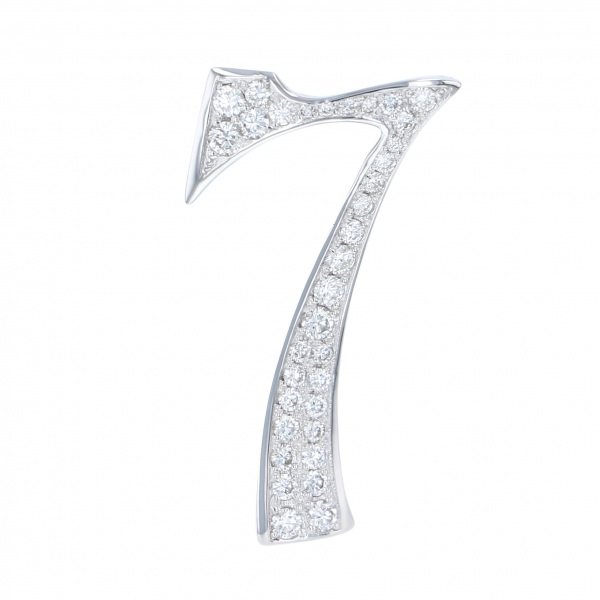 yukizaki nombre ユキザキ ノンブル ナンバーペンダントトップ【7】Lサイズ【正規品】 y.nombre.12.9.7.l