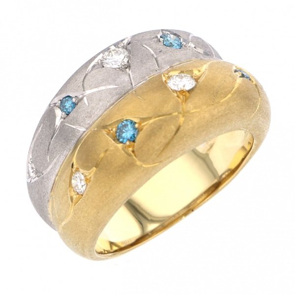 yukizakiselect ProperOther ユキザキセレクトジュエリー OTHER プラチナ/イエローゴールド 木内賢治 ダイアモンド リング 