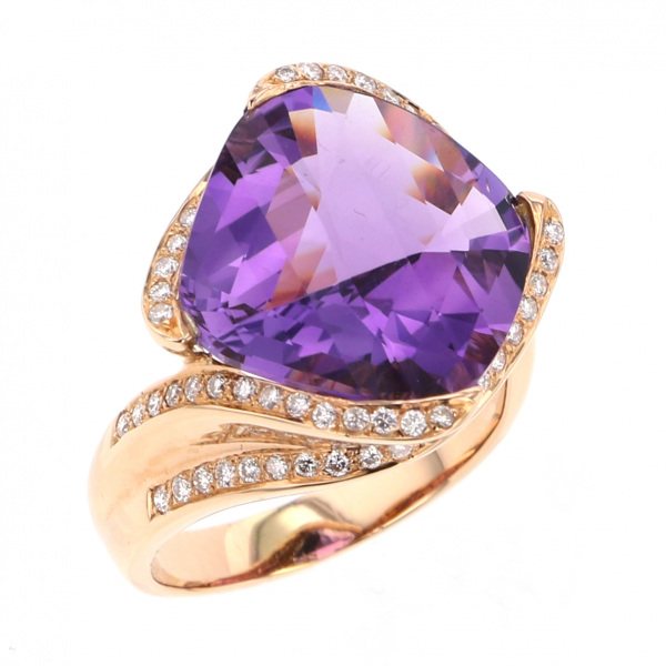 yukizakiselect ProperOther ユキザキセレクトジュエリー OTHER ピンクゴールド アメシスト リング 